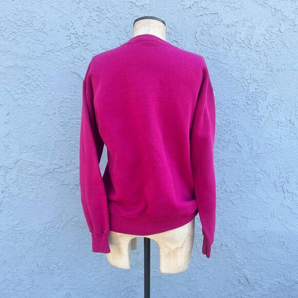 Pink Crewneck Sweatshirt in Womens Large JC Pennys Vintage Olympics - Picture 7 of 9